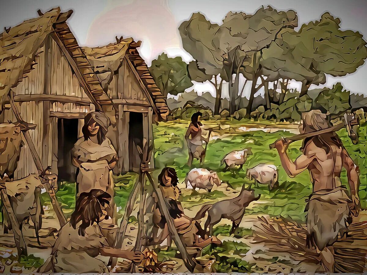 Самая примитивная жизнь. Каменный век неандертальцы. Зарождение жизни на земле. Самая примитивная жизнь. Семья хомо сапиенс.