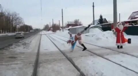 Дед мороз и снегурка пьяные