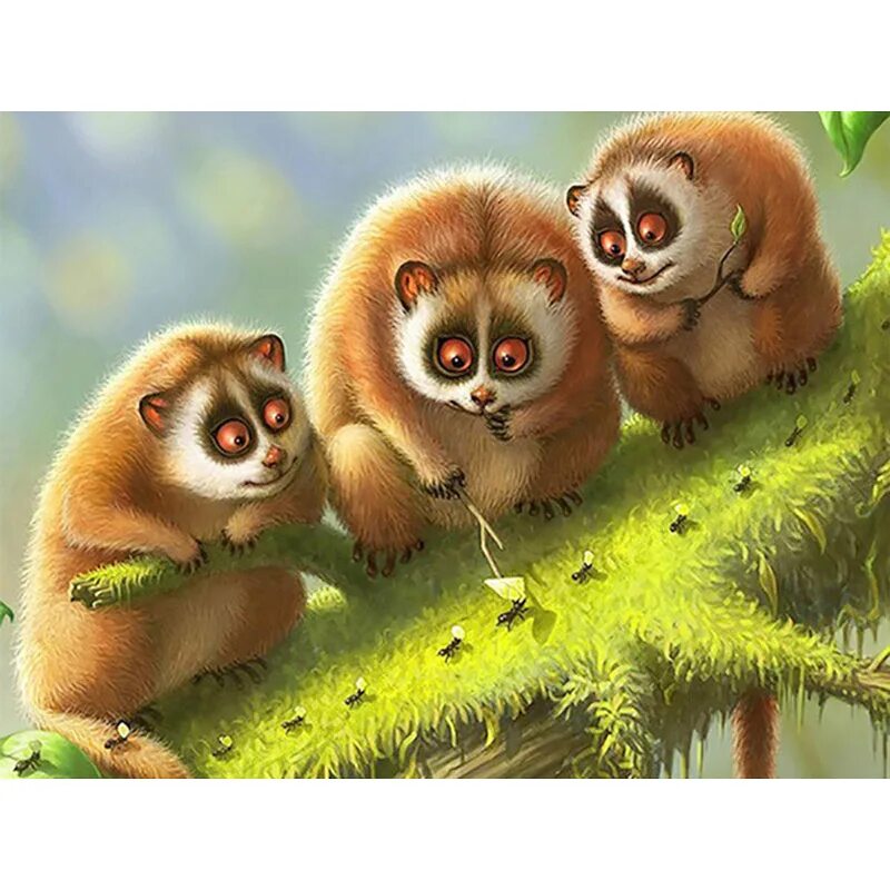Скажи 3 животных