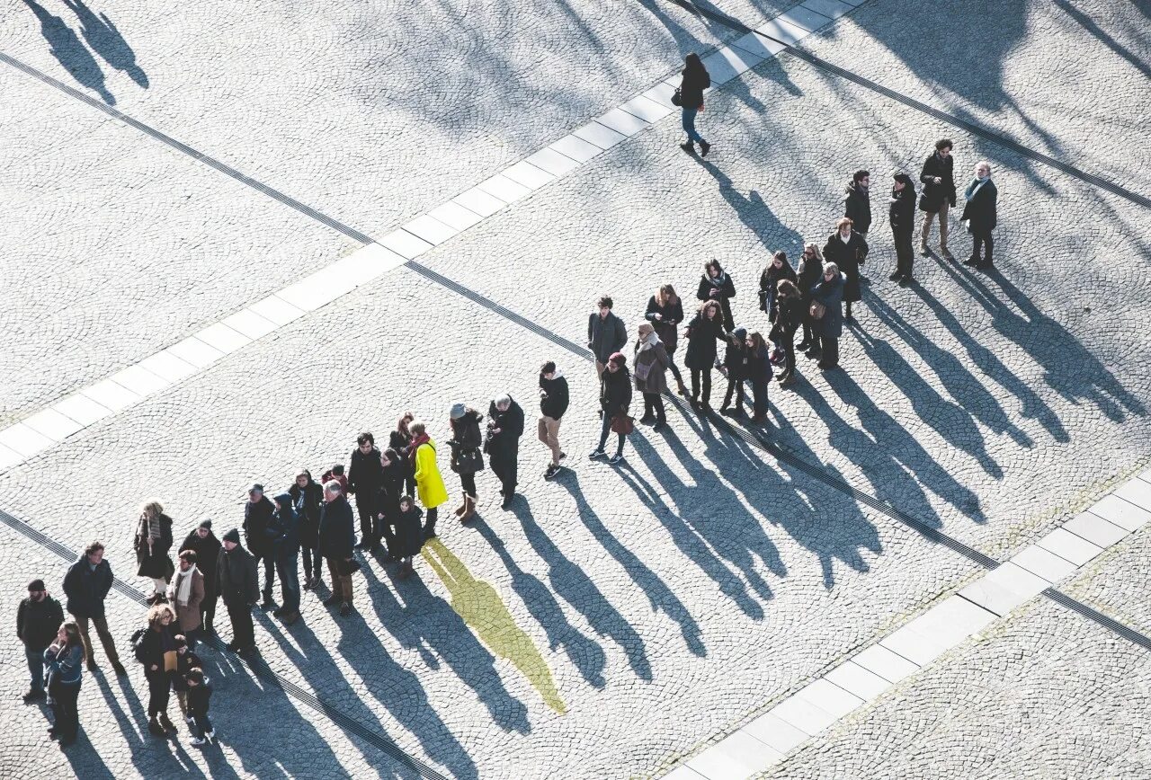 Stand in line
