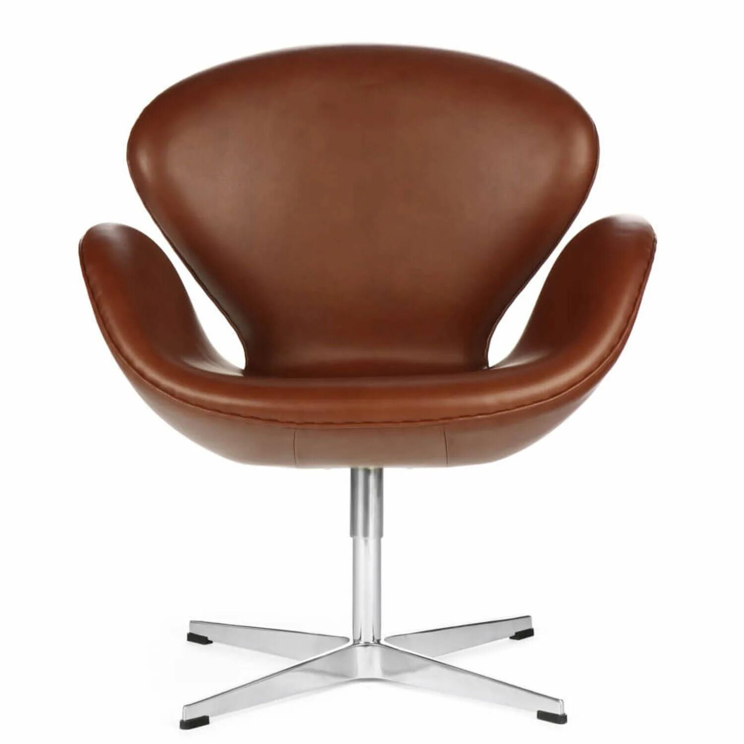 Chairs brown. Кресло Swan. Кресло Swan кожаное. Кресло Swan Aluminium кожа. Кресло Сван Light Brown.