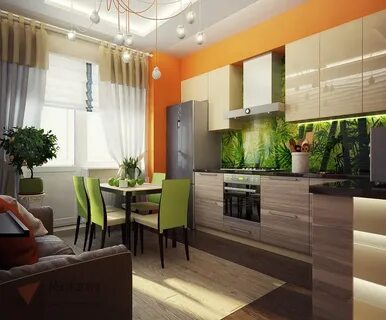 Стандартная кухня дизайн