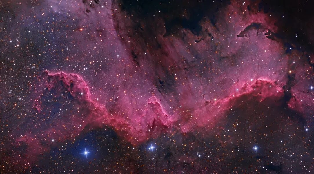 Космическое имя человека. Туманность NGC 7000. Красивый космос. Снимки космоса. Красота космоса.