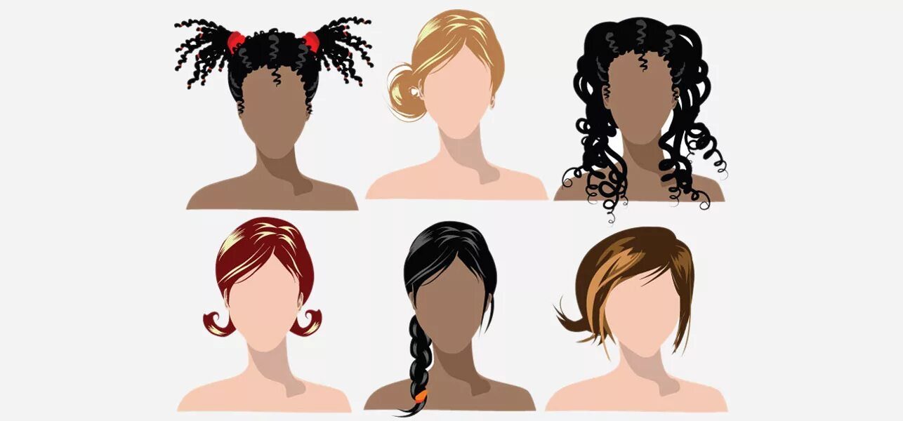 разные типы волос. характеристика, типы и виды волос. типы волос. типы волос у женщин. разные типы волос.