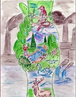 Экологический рисунок вода