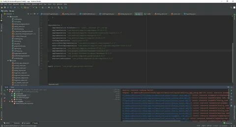Android resource linking failed
