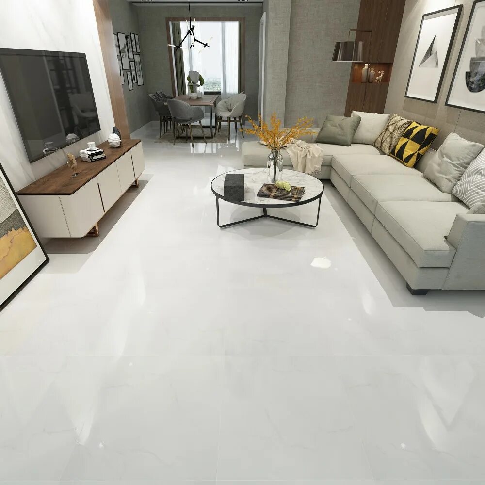 Глянцевый пол отзыв. Плитка Porcelain Polished Tile. Керамогранит Kito k0903273yam. Белый глянцевый наливной пол. Наливной пол белый глянец.