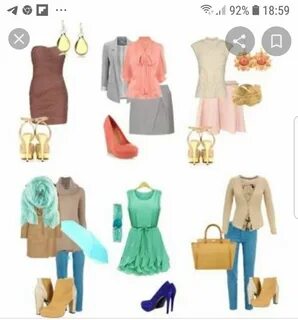 Базовый Гардероб Цветотип Осень - скачайте фото у нас