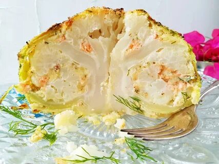 Капуста запеченная в духовке с молоком