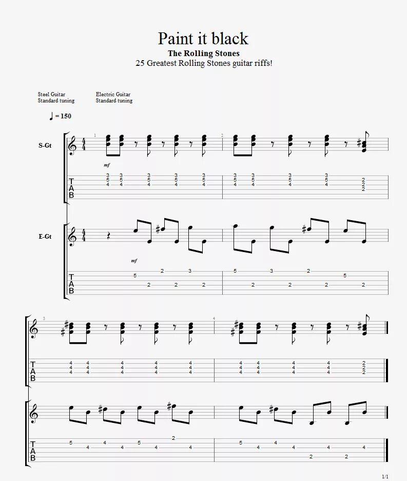 Paint it black the rolling. Paint it Black Rolling Stones табы. Paint it Black табы на гитаре. Pain in Black табы. Paint it Black табы.