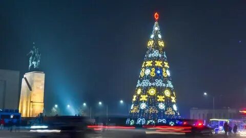 Елка в бишкеке 2023