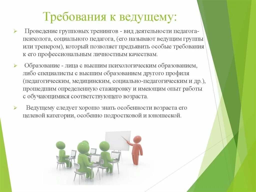 Участники тренинговых групп. Требования к ведущему. Требования к ведущему тренинга. Требования к ведущему мероприятия. Требования к тренингу.