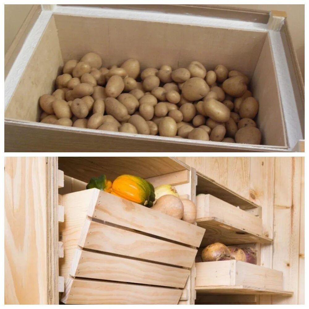Хранение овощей своими руками. Ящик для хранения картошки. Ящик для овощей на балкон. Ящик для хранения картошки в погребе. Ящик для хранения овощей на балконе.
