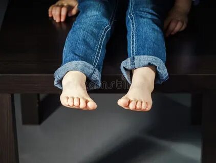 Foot child girl