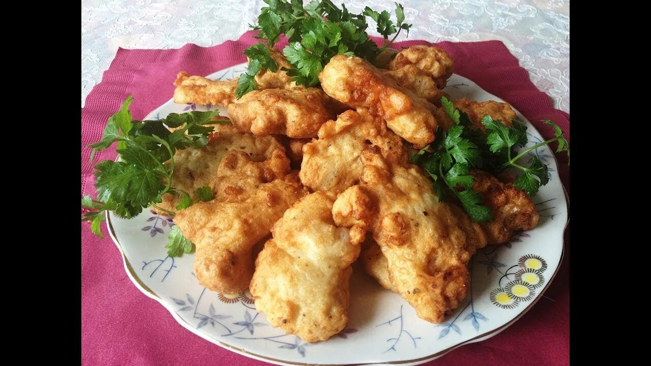 Как вкусно пожарить цветную