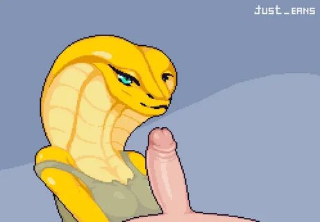 Snake blowjob