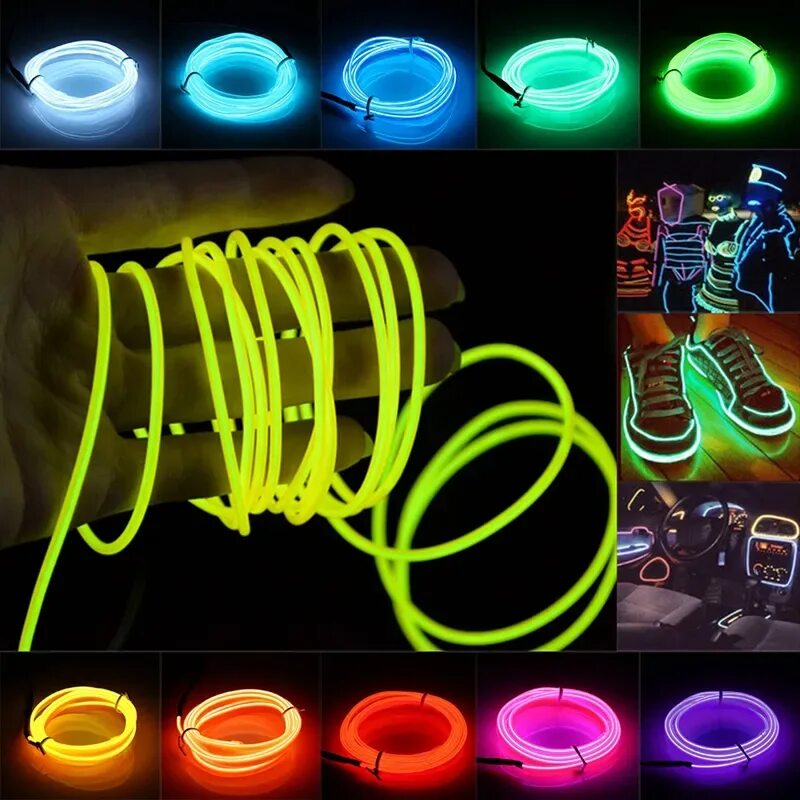 Гибкий неон "led-Neon Flex" RGB. Неоновая гибкая лента 12v зеленая. Светящийся шнур гибкий неон. Неоновая лента 3 м. Неоновый провод