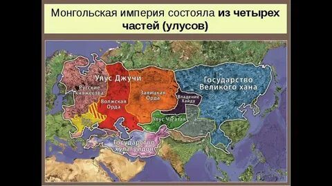 Большая орда карта