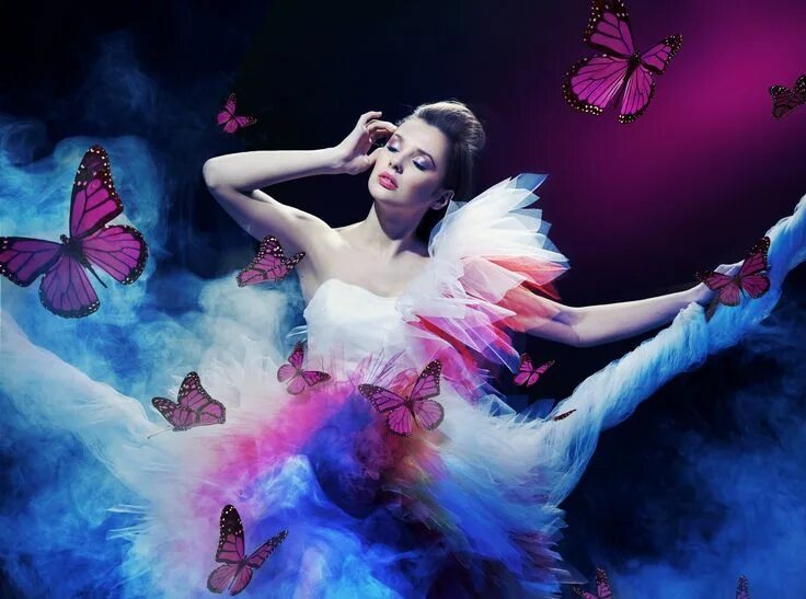 Женщины бабочки фото ♥ Ease butterflies ♥ Кому потрясающий фотопроект! 4 ответов форум Babyblog