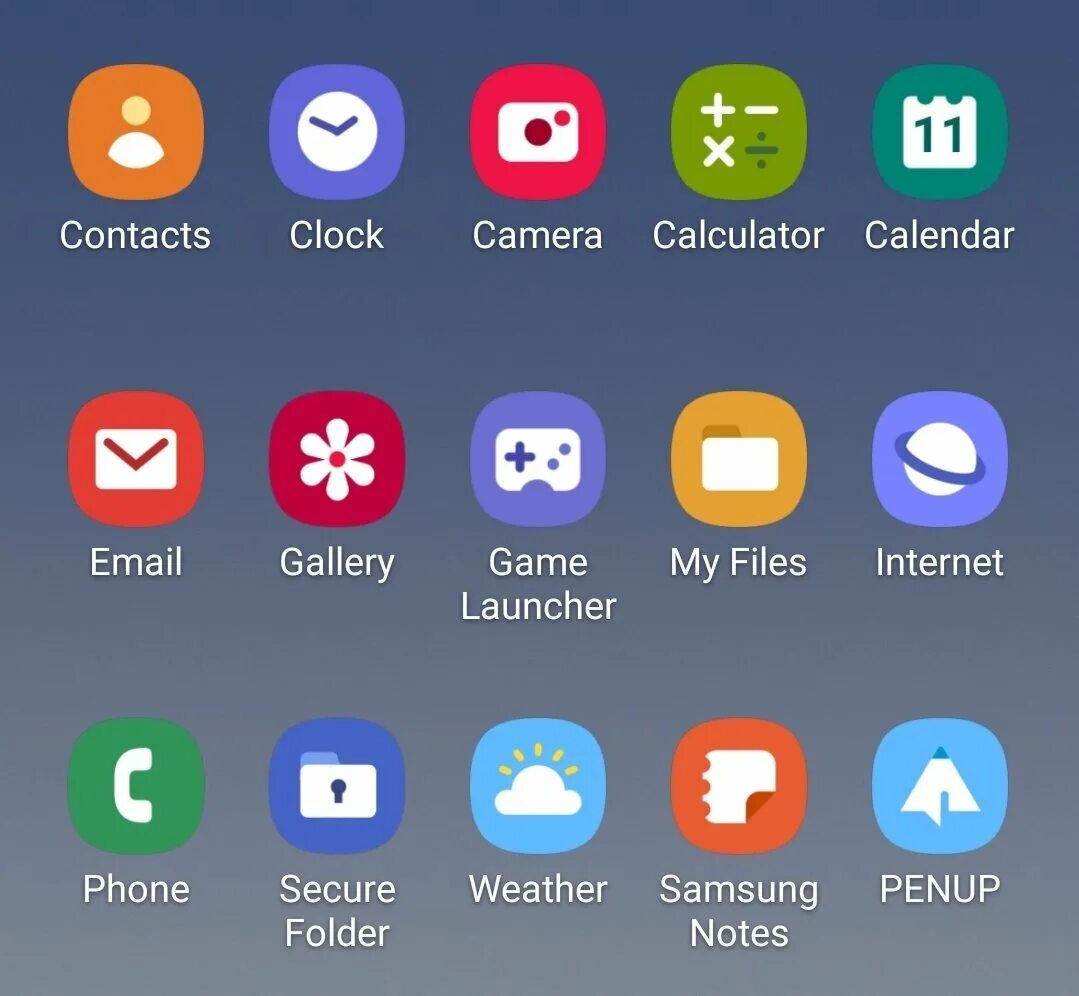 Как упорядочить значки на андроид. Samsung Galaxy s9 icons. Иконки приложений Samsung. Значки Samsung Galaxy s10. Samsung Android 10 Samsung icons.