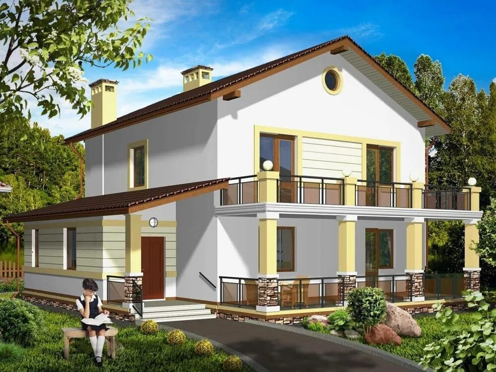 Проекты домов. Одноэтажный дом с мансардой. Двухэтажный дом на 3 сотках. М двухэтажный с мансардой из газобетона. Дом с мансардой до 110 кв м.