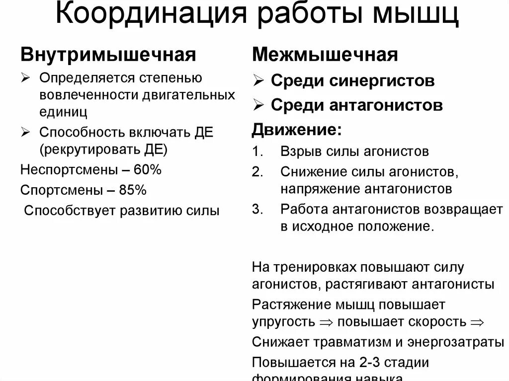 Мышечная координации синергисты. У детей с возрастом быстрота движений и точность. Работа мышц человека. Функции скелетных мышц по биологии 8 класс. Координация работы мышц.
