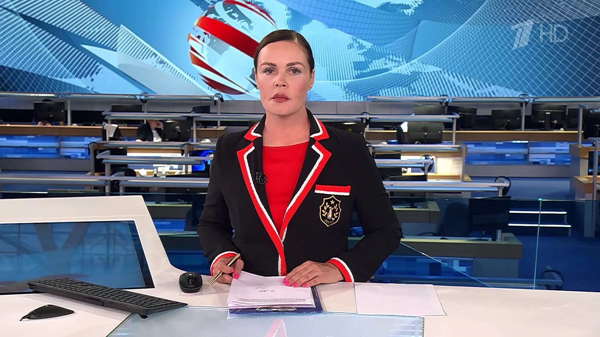 03 24. 09. Редактор первого канала. Выпуск новостей 26. 11.