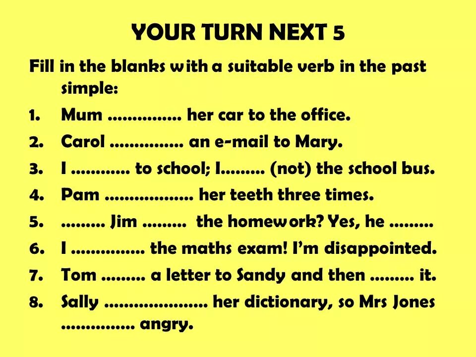Suitable verb form. Suitable verb. Suitable verbs примеры. Suitable form. Past simple negative and interrogative.