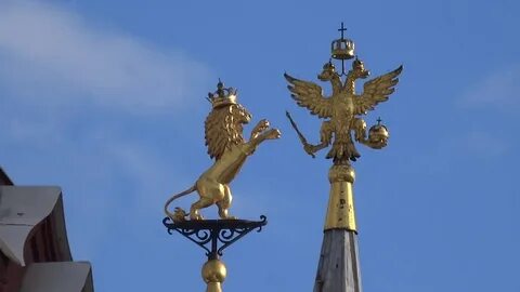 Красный лев орел