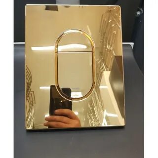 Кнопка для унитаза золотая