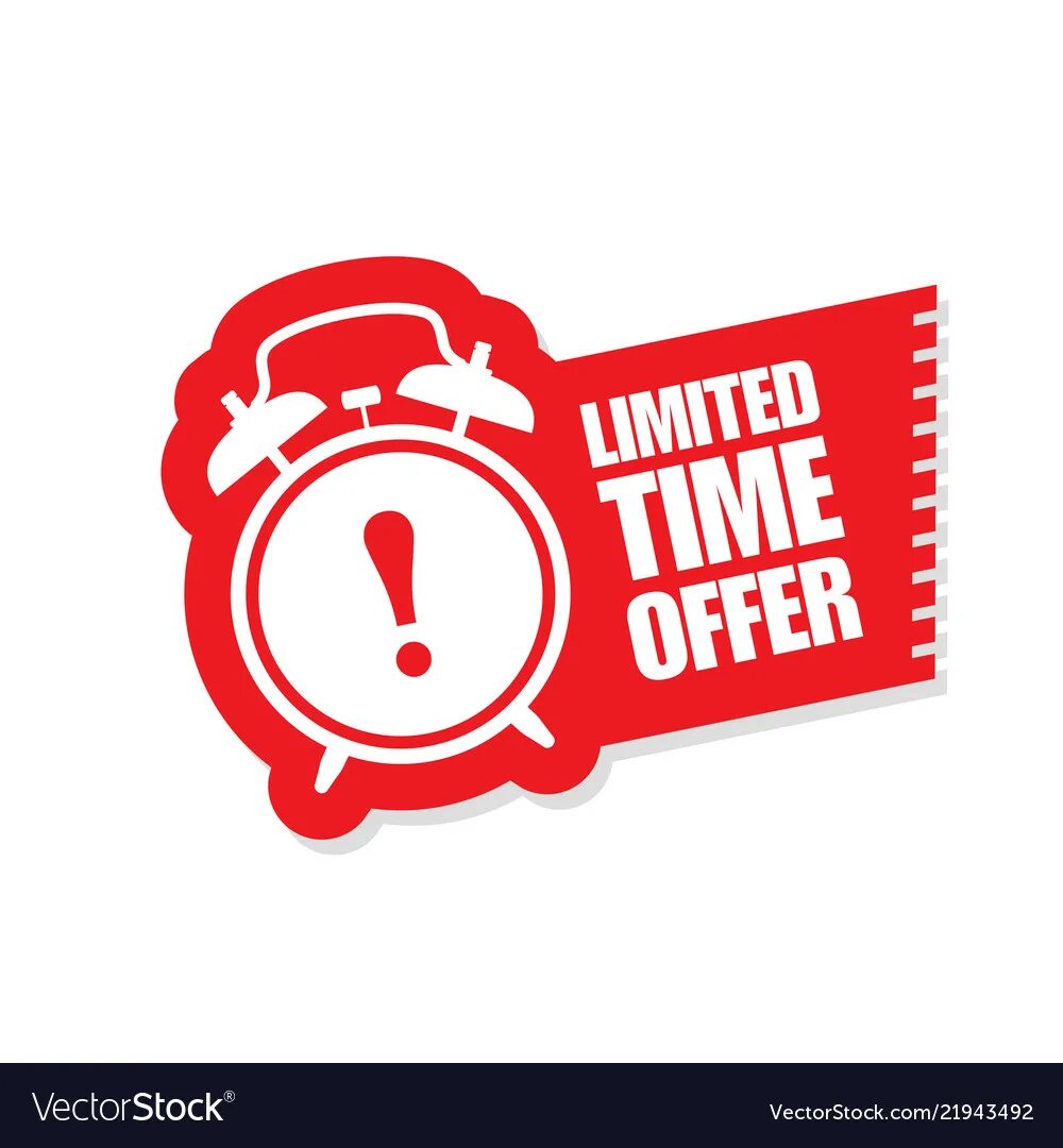 Offers limit. Limited time. Limited time offer. Limited time offer вектор. Стикер предложение.