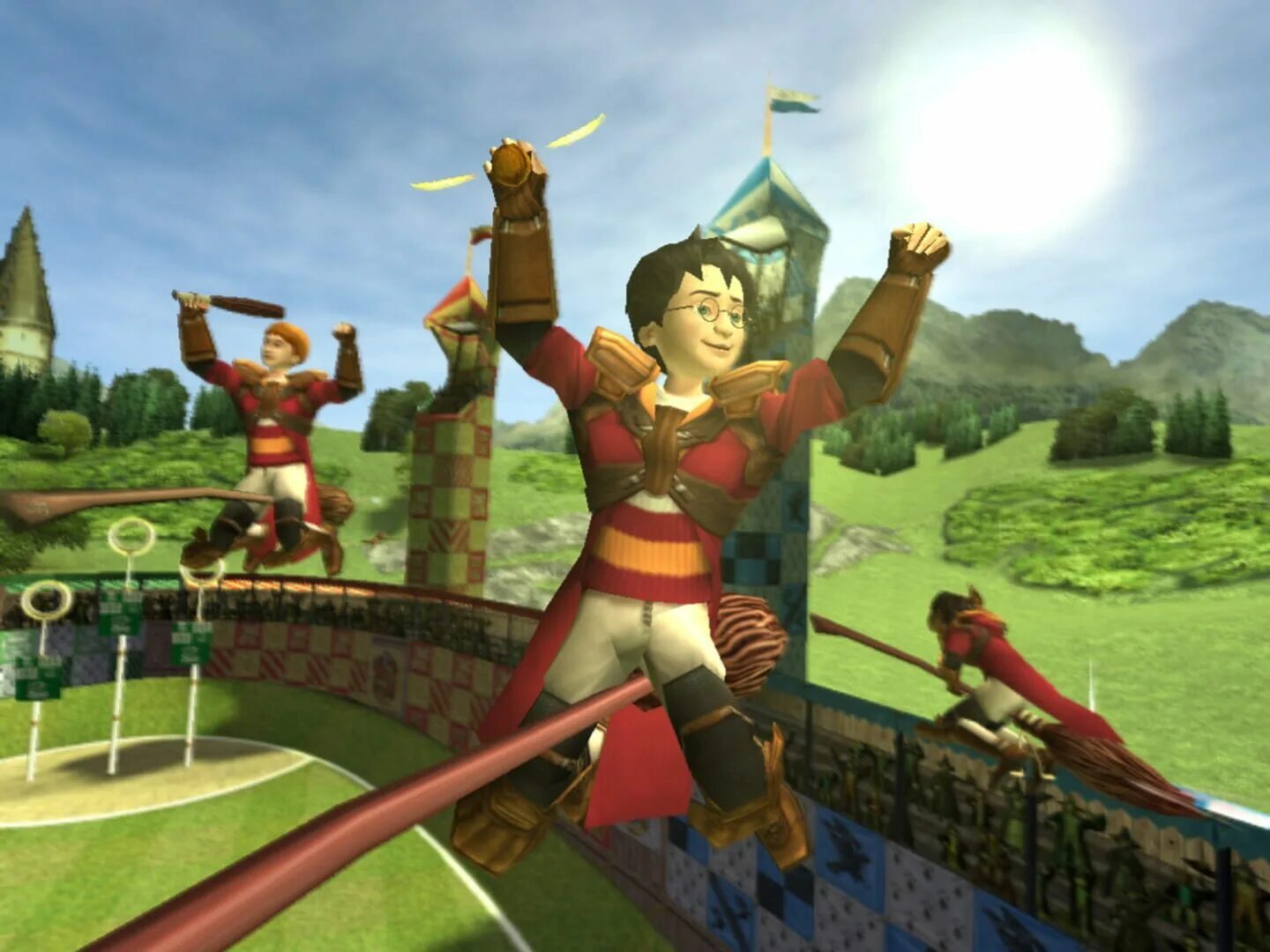 Harry Potter: Quidditch World Cup игра. Игра в поттере на метле