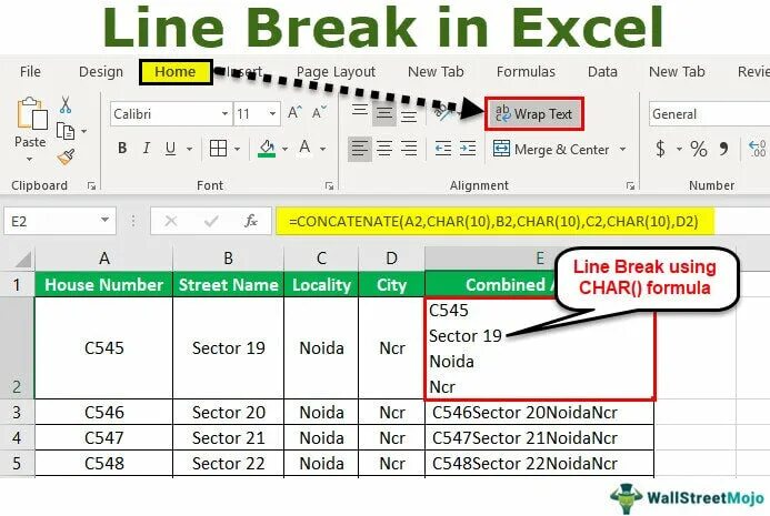 How to excel. Line break. pin a line in excel. разорвать связи в эксель. insert line.