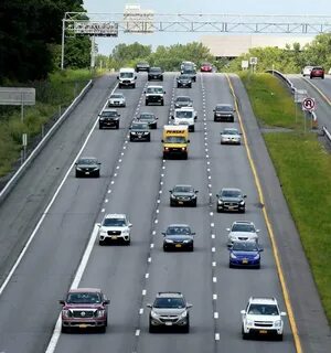 Highway overtake car