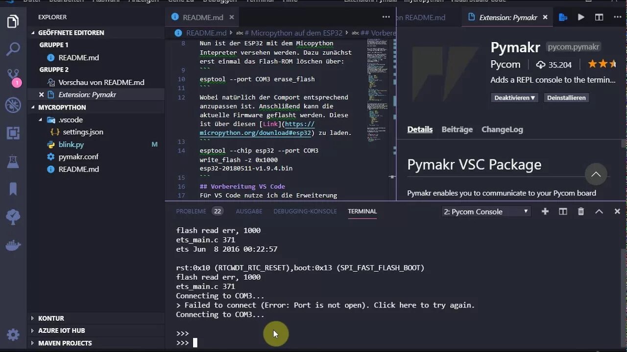 Micropython ide. Программирование с micropython. esp32 vscode. micropython esp32 reset.