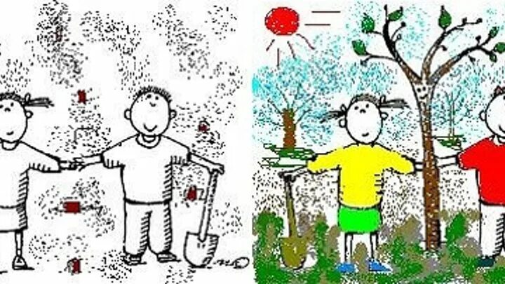 Посади дерево дружбы. Посадить дерево рисунок. Посадка леса рисунок. Сажать деревья рисунок. Школьники сажают деревья рисунки.