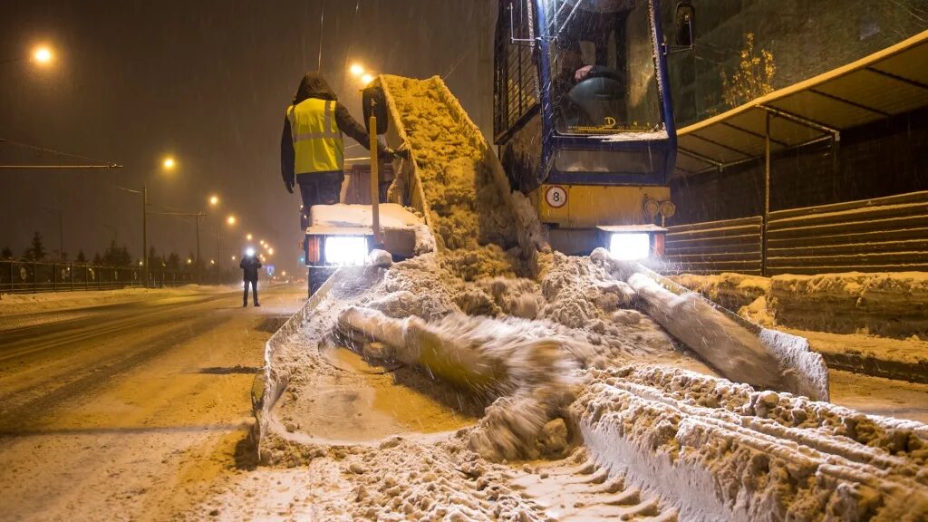 Зимнее содержание города