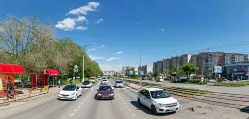 Уличный монитор пересечение улиц Б.Бикбая и Маршала Жукова.Уфа Уфа Республика Ба