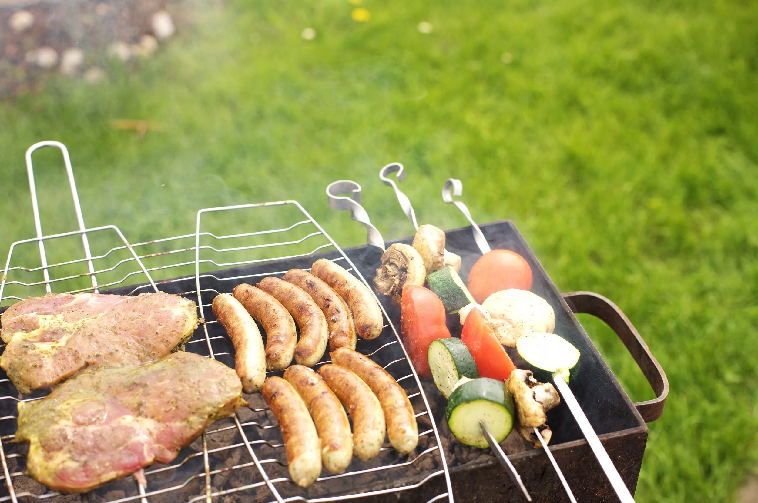 Гриль-барбекю grill 203/80. Мангал пикничок 670х320х720мм. Уличная кухня. Открытая летняя кухня. Приготовление пищи даче.