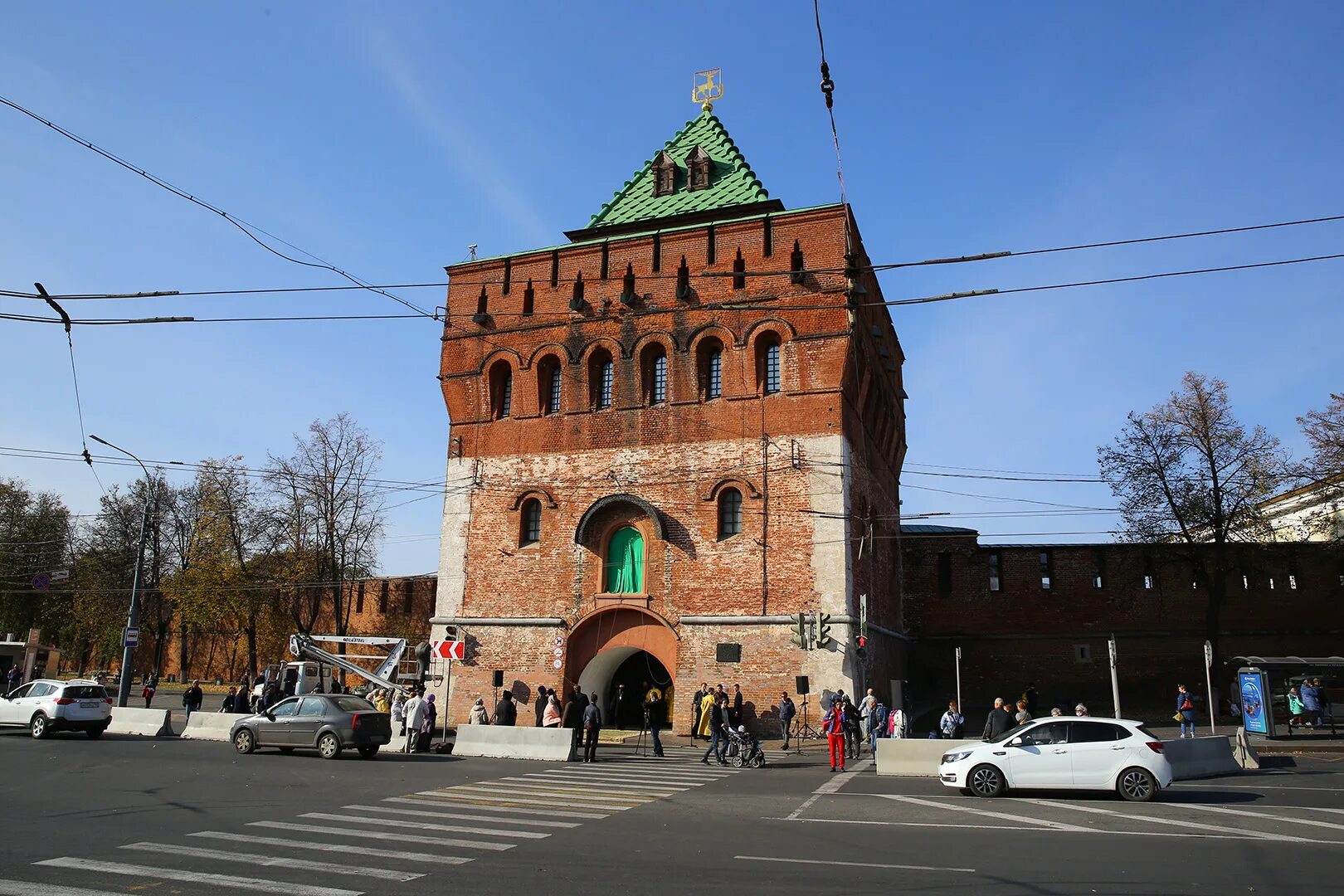 Дмитриевская башня нижегородского