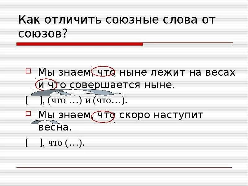 Как выделяется Союзное слово в предложении. Как выделять союзные слова. Союзные слова как отличить. Союзные слова как подчеркиваются. Как подчеркивать союзные слова в предложении