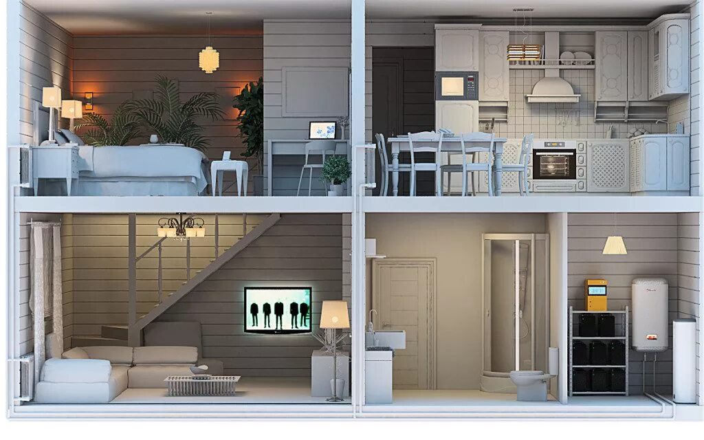 планировка 2 этажного дома 3д. планировки домов двухэтажных. планировка коттеджа 3д. 3d планировки домов. план загородного коттеджа.