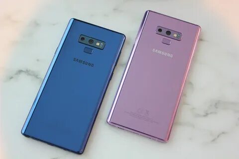 Note 9 цвета