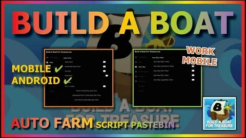 Auto build build a boat for treasure