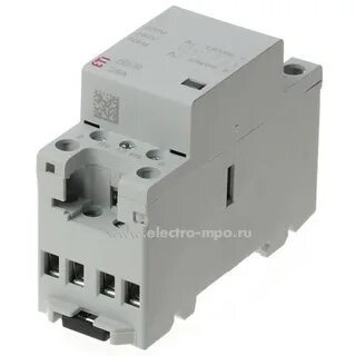 Модульный контактор 230в 25а