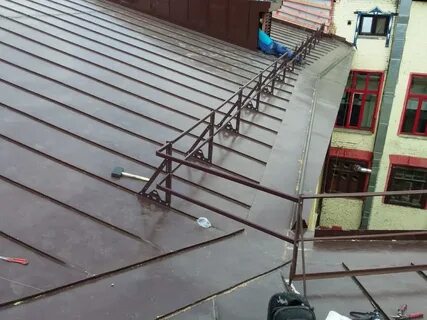 Ремонт фальцевой кровли