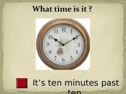 It s past
