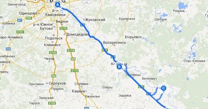 Доехать константиново
