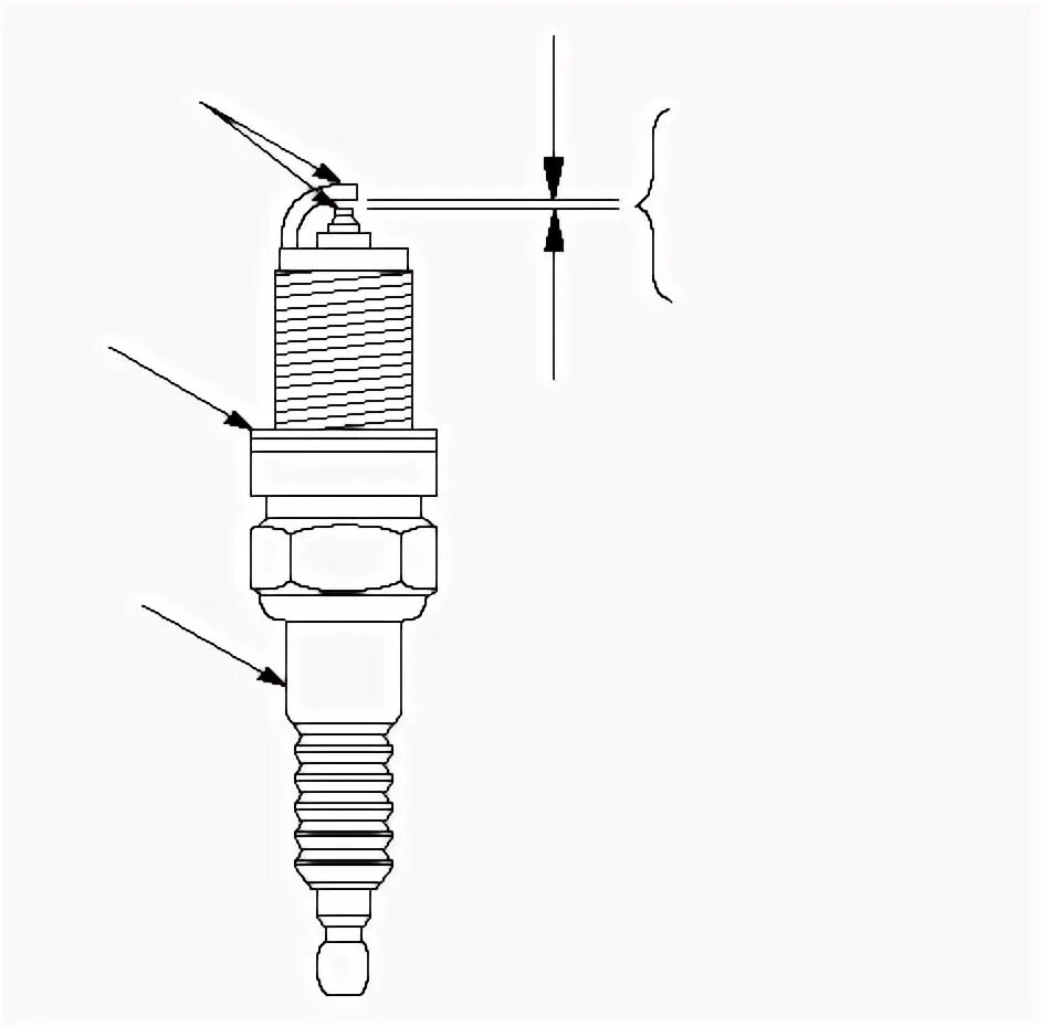 Какой зазор на свече мотоблока