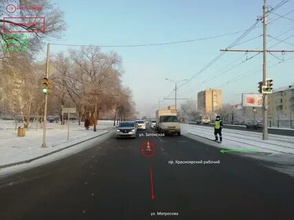 Крск сбит
